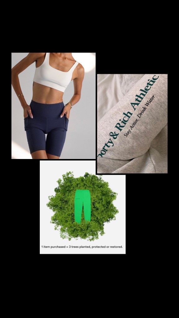 sustainability athleisure workout clothes eco earth friendly 